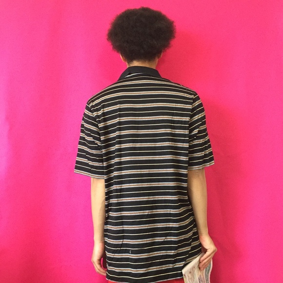 Vintage Fairway and Greene Striped Polo Shirt - Picture 3 of 4